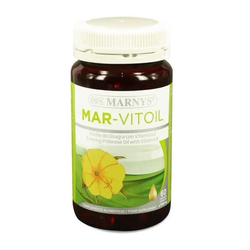 Marnys Mar-Vitoil Evening Primrose Oil, 60 Capsules Of 1100 Mg