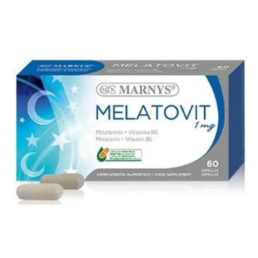 Marnys Melatovit (Melatonin 1Mg.+Vit.B6) 60 Capsules