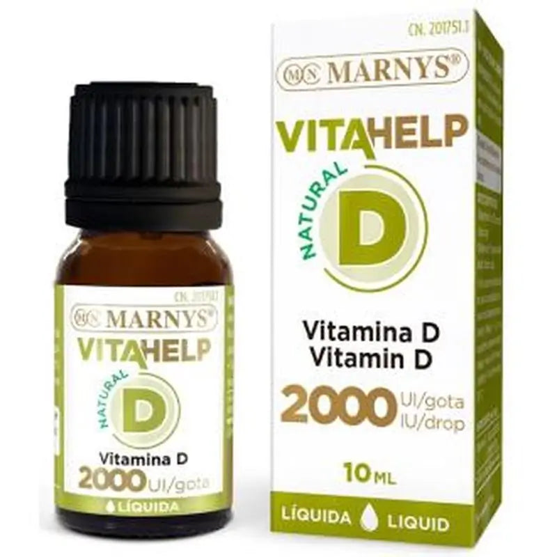 Marnys Vitahelp Vitamin D 2000Ui Liquid 10Ml.