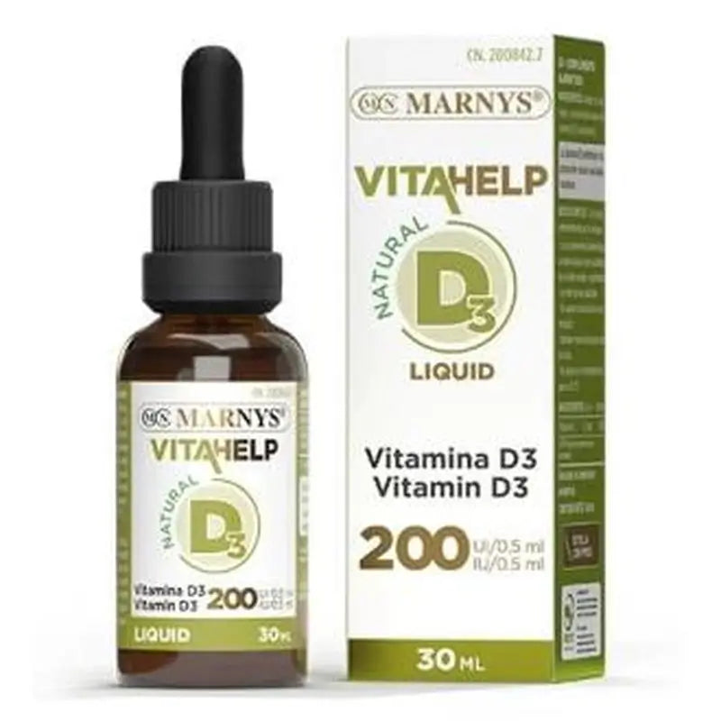 Marnys Vitahelp Vitamin D3 200Ui 30Ml.