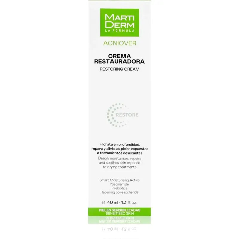 Martiderm Acniover Restore Crème réparatrice, 40 ml