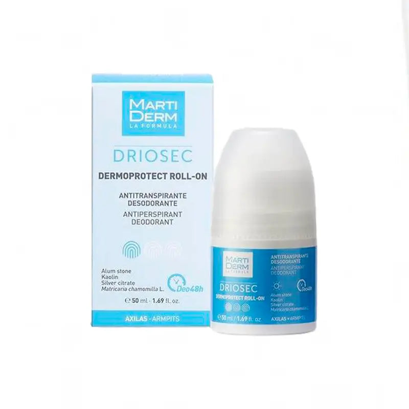 Martiderm Driosec Dermoprotector Roll On Deodorant, 50 ml