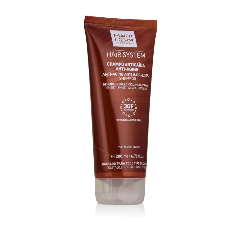 Martiderm Hair System Anti-Aging Hair Loss Shampoo 3GF 200 ml