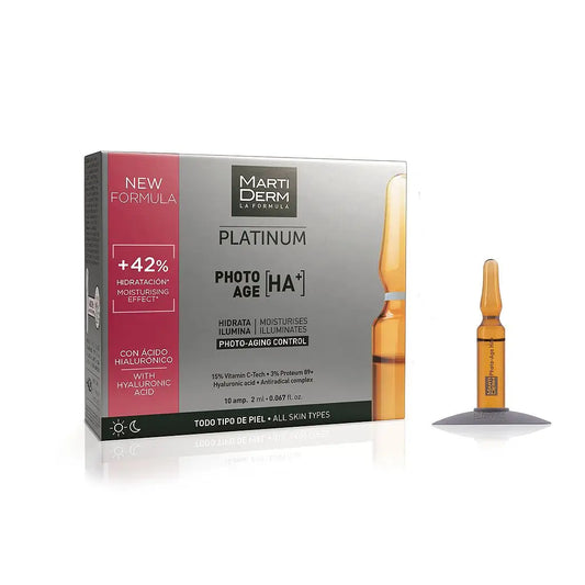 Martiderm Platinum Photo-Age Ha+ - 10 Ampoules