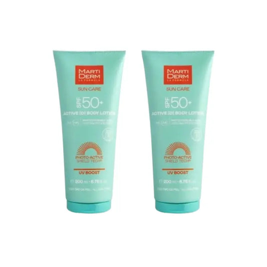 Martiderm Spf50+ Actived Body Lotion, 2X200 Ml