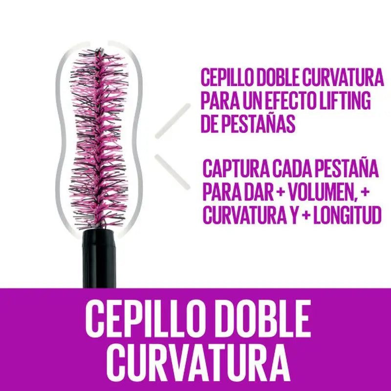 Maybelline New York The Falsies Lash Lift Waterproof Mascara pour un effet lifting des cils.