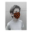 Fuli Hallowen Pumpkin Black Mask Size S