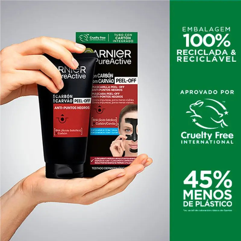 Le masque anti-points noirs Peel Off désobstrue les pores et élimine les impuretés