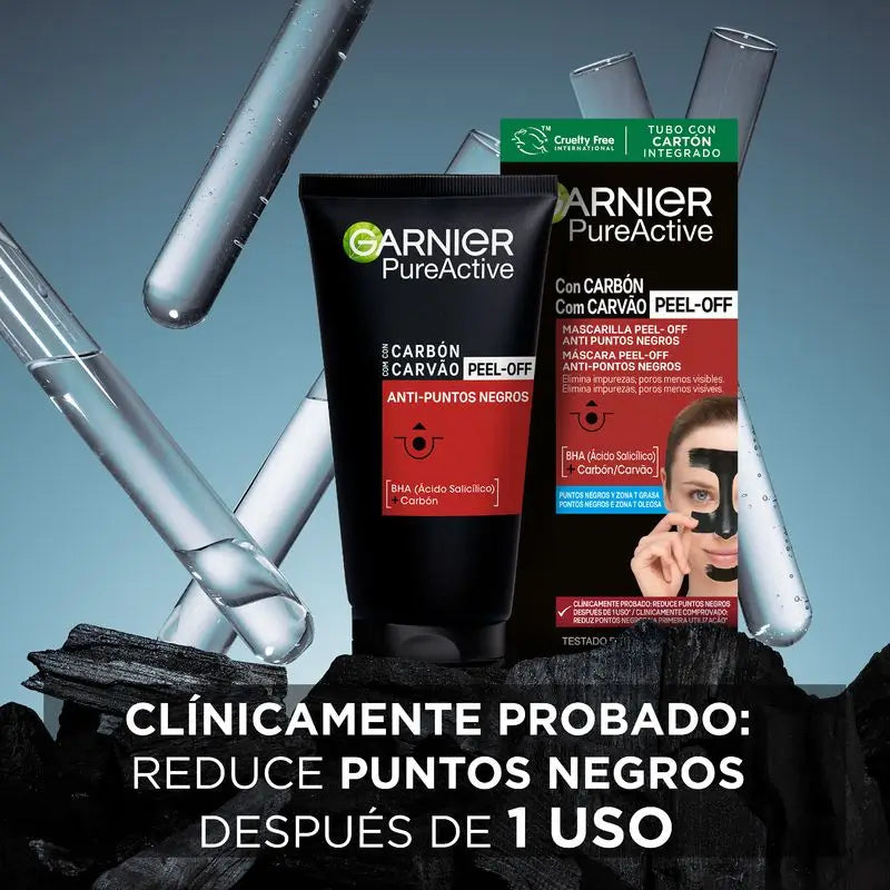 Le masque anti-points noirs Peel Off désobstrue les pores et élimine les impuretés