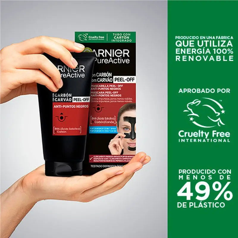 Le masque anti-points noirs Peel Off désobstrue les pores et élimine les impuretés