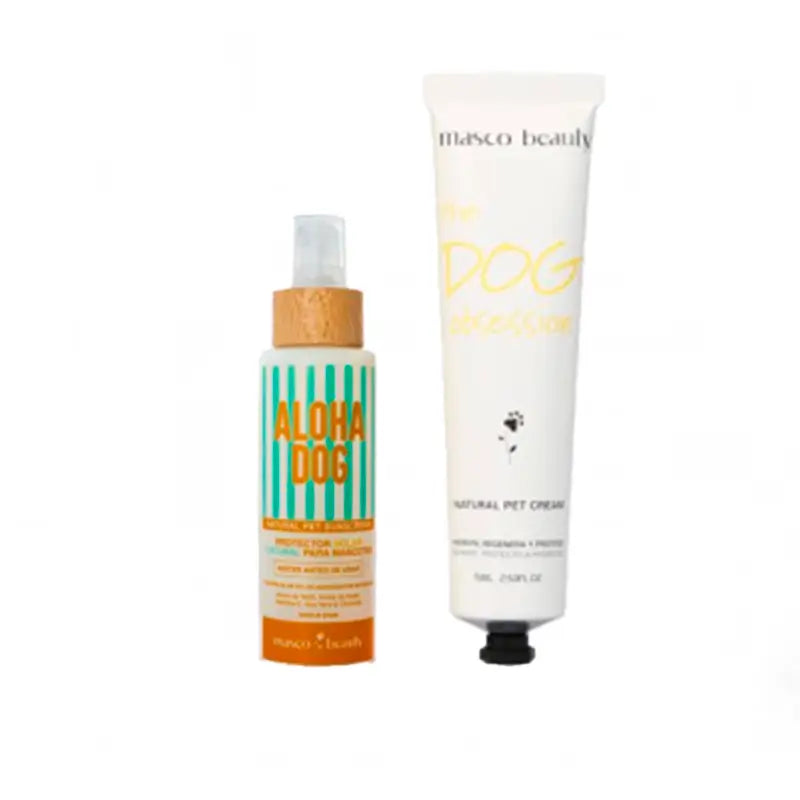 Masco Beauty Sun Protection Spray For Dogs, 125ml + Pad Cream, 75ml