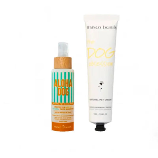 Masco Beauty Sun Protection Spray For Dogs, 125ml + Pad Cream, 75ml