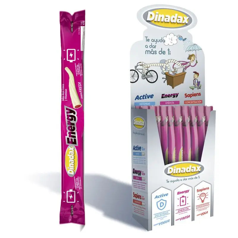 Masterdiet Dinamax Energy Strawberry Flavour Box , 60 bars