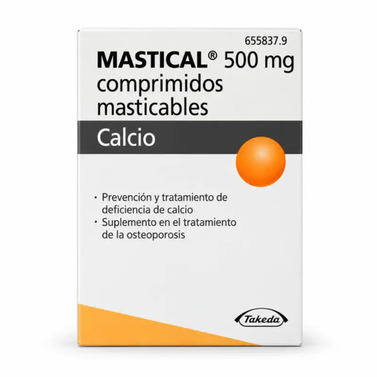 Mastical 500 mg Calcium 90 comprimés à croquer