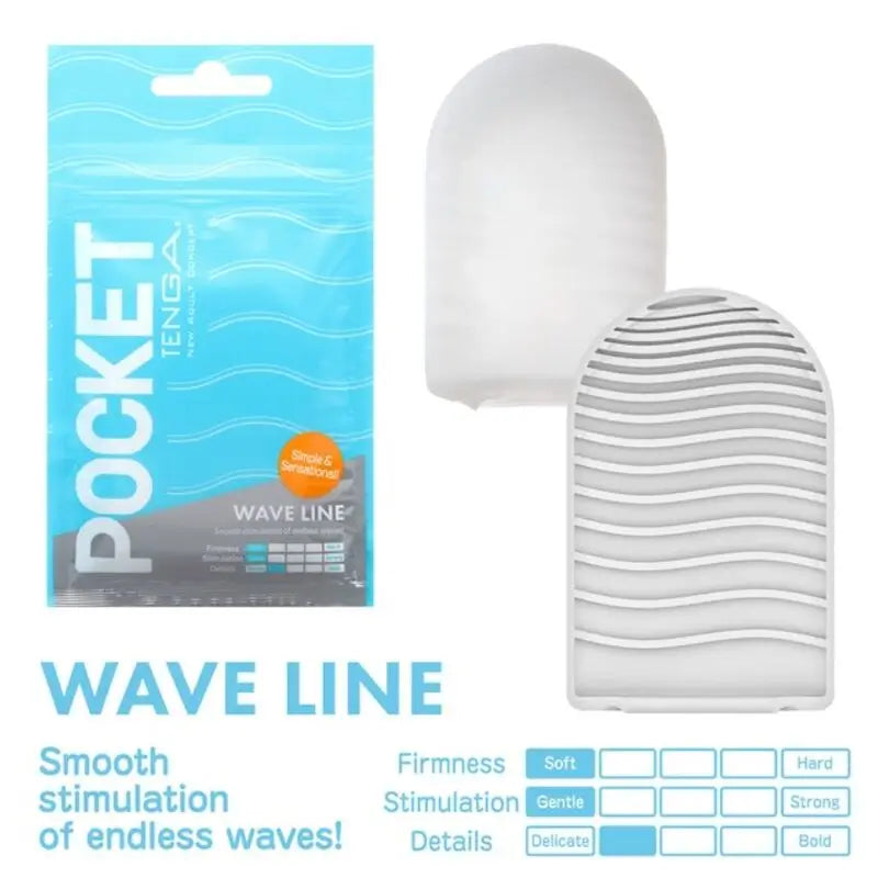 Tenga Wave Line Pocket Masturbator