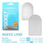 Tenga Wave Line Pocket Masturbator
