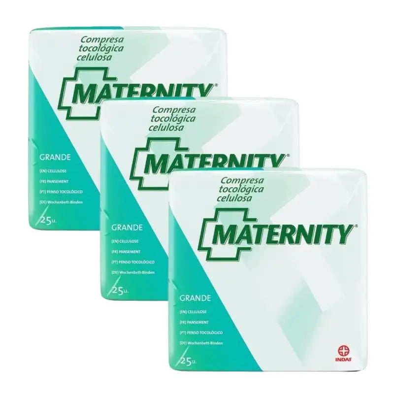 Maternité Tocologic Cellulose Pad , 3 x 25 unités