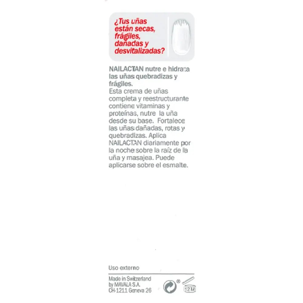 Mavala Nailactan Traitement des ongles abîmés Tube 15Ml