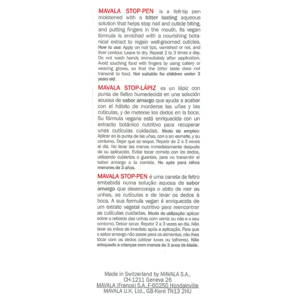 Mavala Crayon Stop 4,4 ml