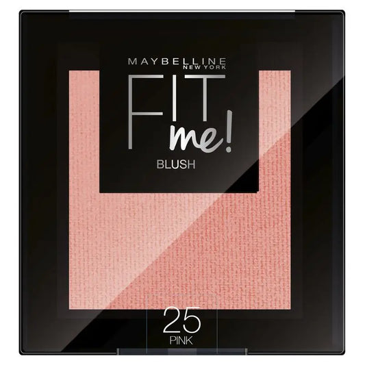 Maybelline New York Matte Powder Blush Fit Me Blush Shade 25 Pink For All Skin Types. - 5Gr