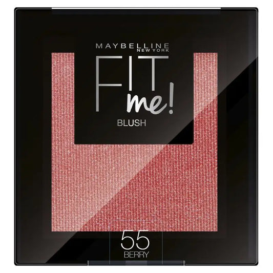 Maybelline New York Matte Powder Blush Fit Me Blush Shade 55 Berry For All Skin Types. - 5Gr