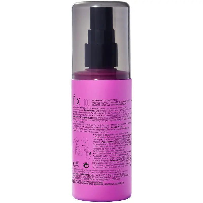 Maybelline New York Lasting Fix Makeup Fixing Spray Spray Fixateur Longue Durée - 100Ml