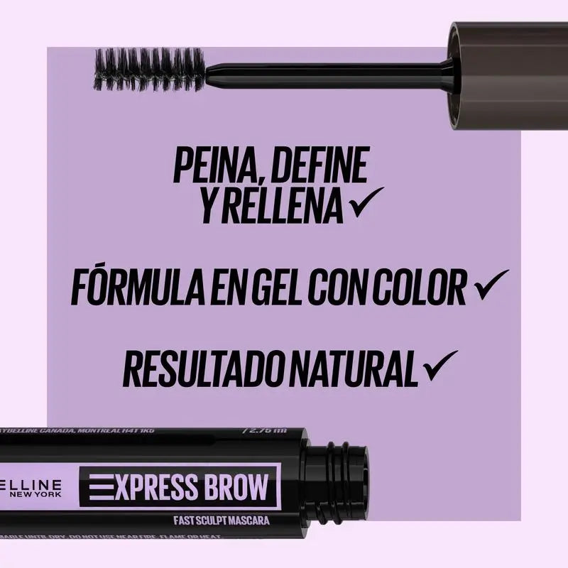 Mascara Brow Fast Sculpt de Maybelline New York, teinte 02 Soft Brown