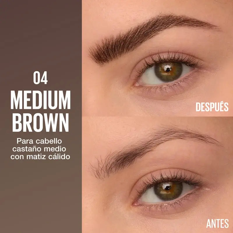 Maybelline New York Crayon à sourcils Brow Insert, brun moyen, 1,25 ml