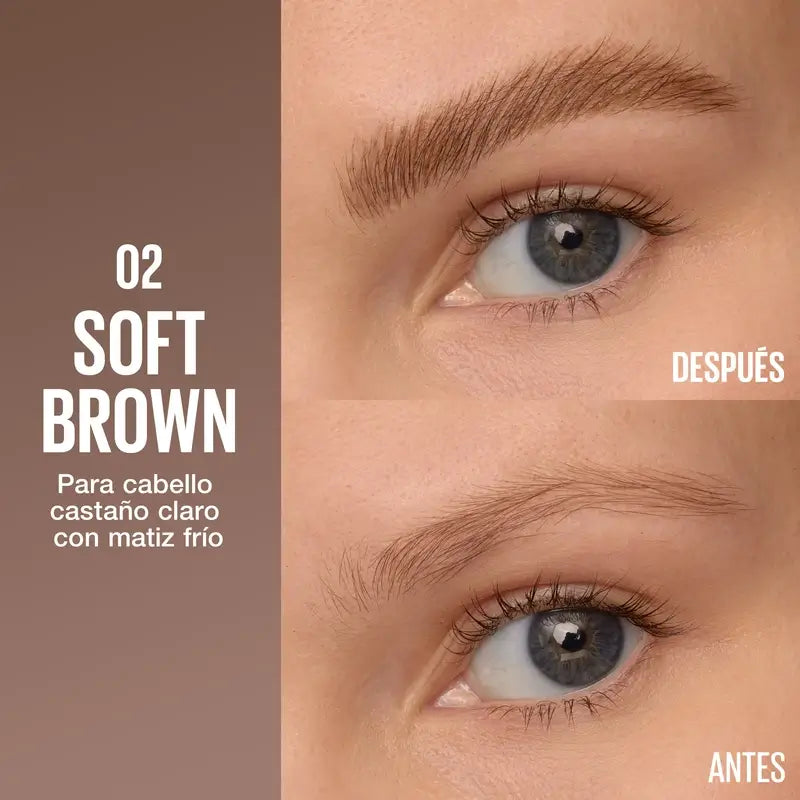 Crayon à sourcils Brow Insert de Maybelline New York, brun doux, 1,25 ml