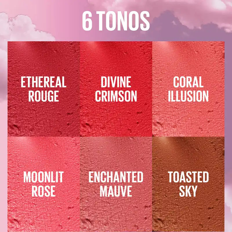 Maybelline New York Cloudtopia Blush liquide mat, teinte 80 Dusk, 4,75 ml