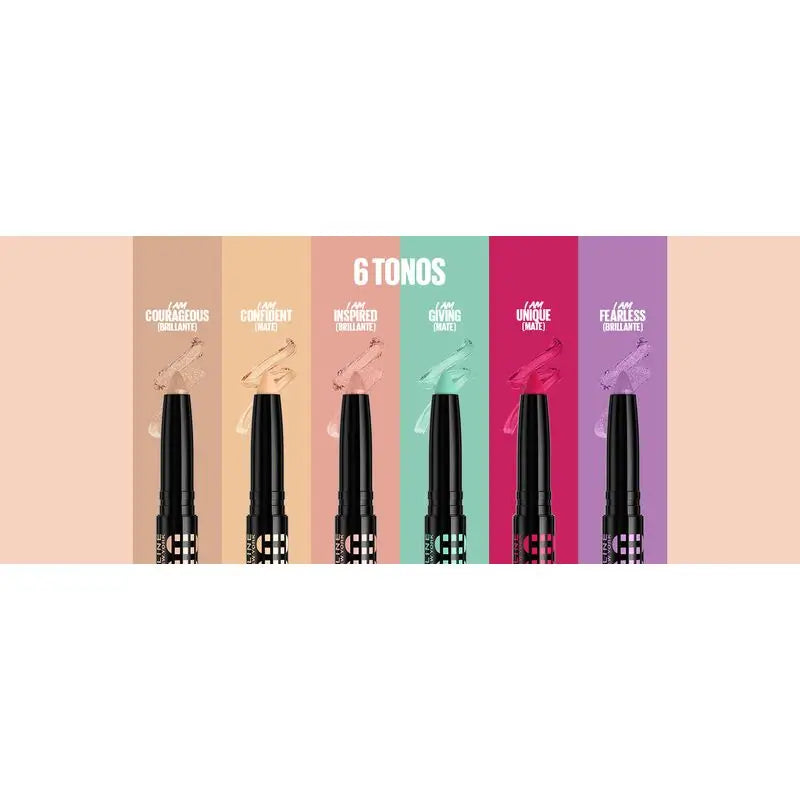 Maybelline New York Color Tattoo Stix, Ombre à paupières + Liner en format stick, teinte I Am Fearless.
