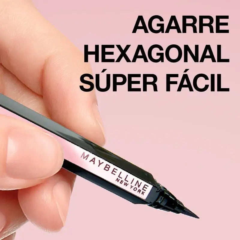 Maybelline New York Eyeliner Liquide Hypereasy Couleur Noire