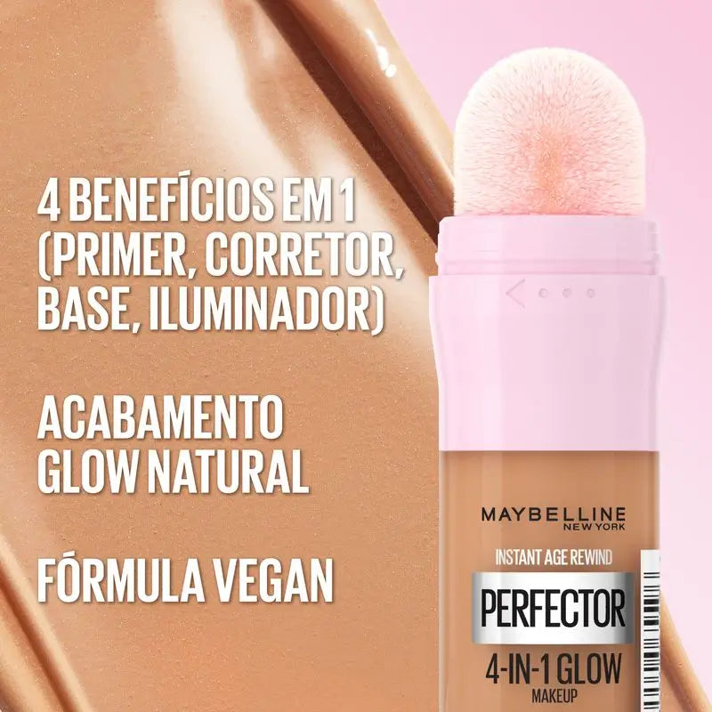 Maybelline New York Instant Perfector Glow 4-In-1, L'éclat que vous portez comme vous le voulez, Teinte 03 Medium Deep