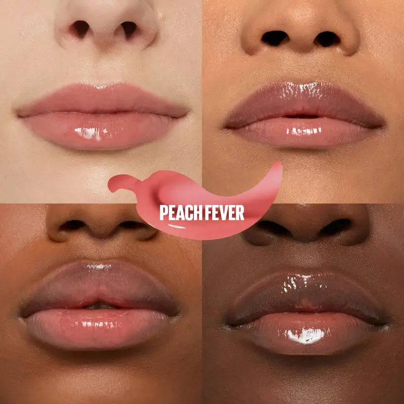 Maybelline New York Lifter Plump avec piment et acide hyaluronique, teinte 005 Peach Fever
