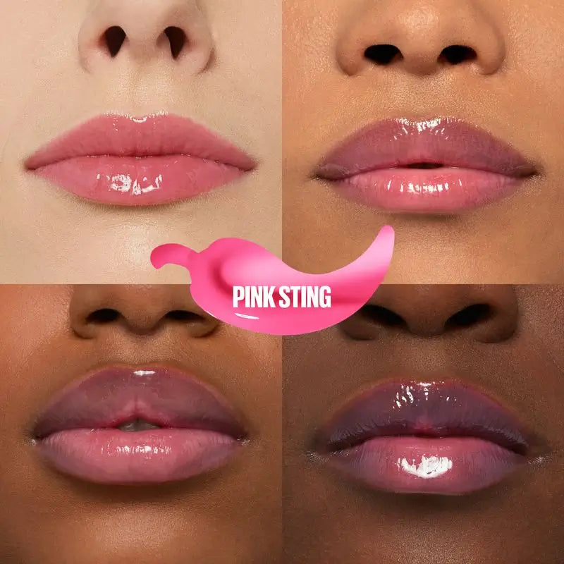 Maybelline New York Lifter Plump avec piment et acide hyaluronique, teinte 005 Pink Sting
