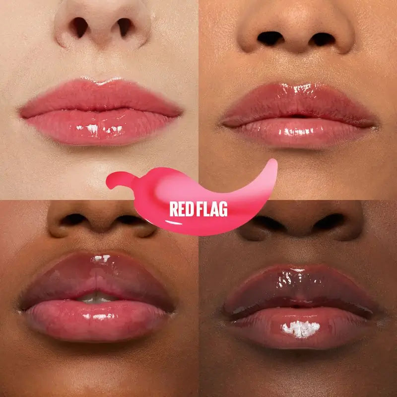 Maybelline New York Lifter Plump avec piment et acide hyaluronique, teinte 006 Red Flag