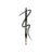 Maybelline New York Sculpting Stix Eyeliner 2 en 1, Black Blur 016, 0,7G