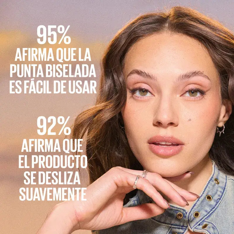 Maybelline New York Sculpting Stix Eyeliner 2 en 1, Smooth Espresso 015, 0,7G
