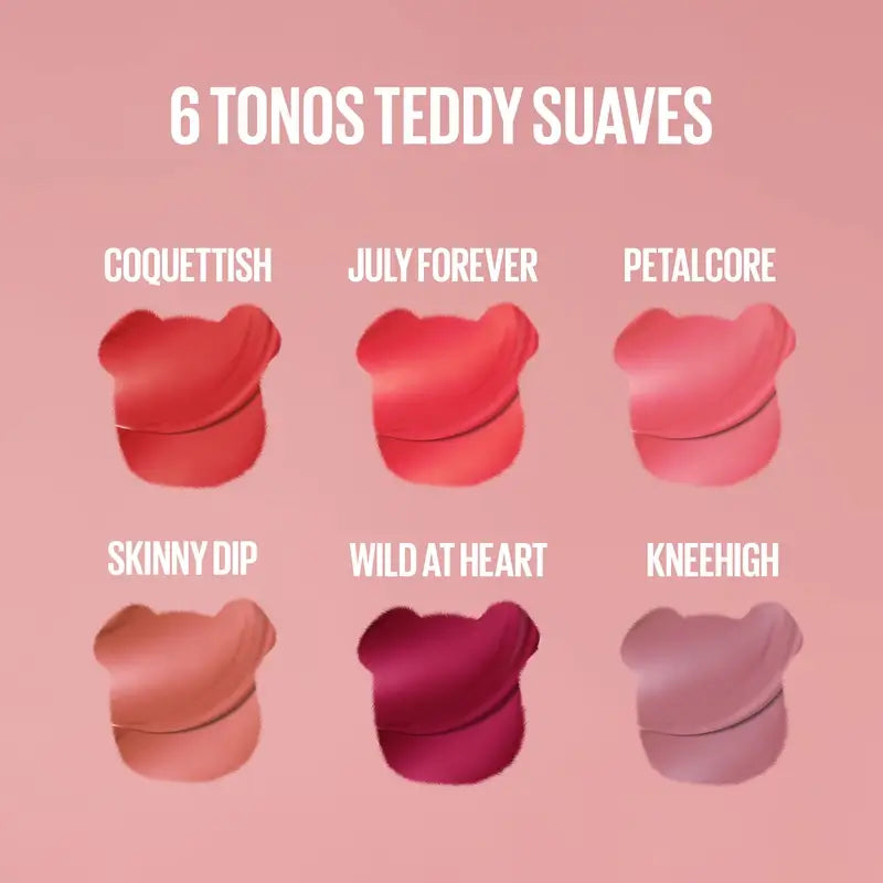 Maybelline New York Super Stay Teddy Tint Rouge à lèvres mat, teinte 35 July Forever, 5 ml