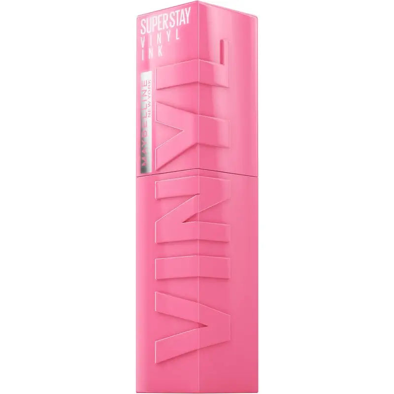 Maybelline New York Superstay Vinyl Ink Rouge à lèvres effet vinyle longue durée jusqu'à 16H, teinte 155 UPBEAT
