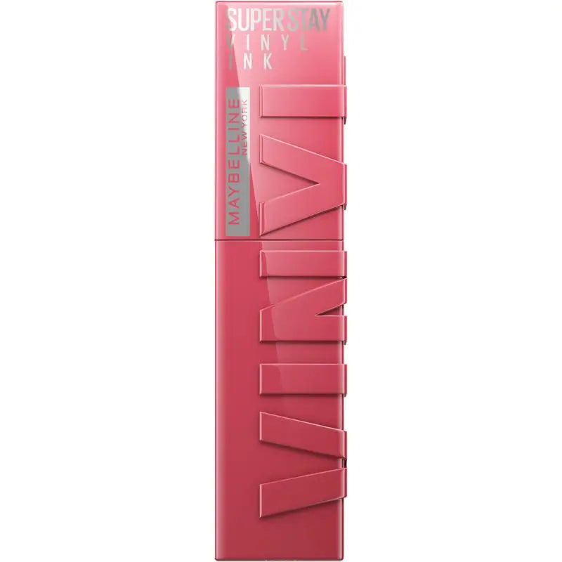 Maybelline New York Superstay Vinyl Ink Rouge à lèvres effet vinyle longue durée jusqu'à 16H, teinte 160 SULTRY