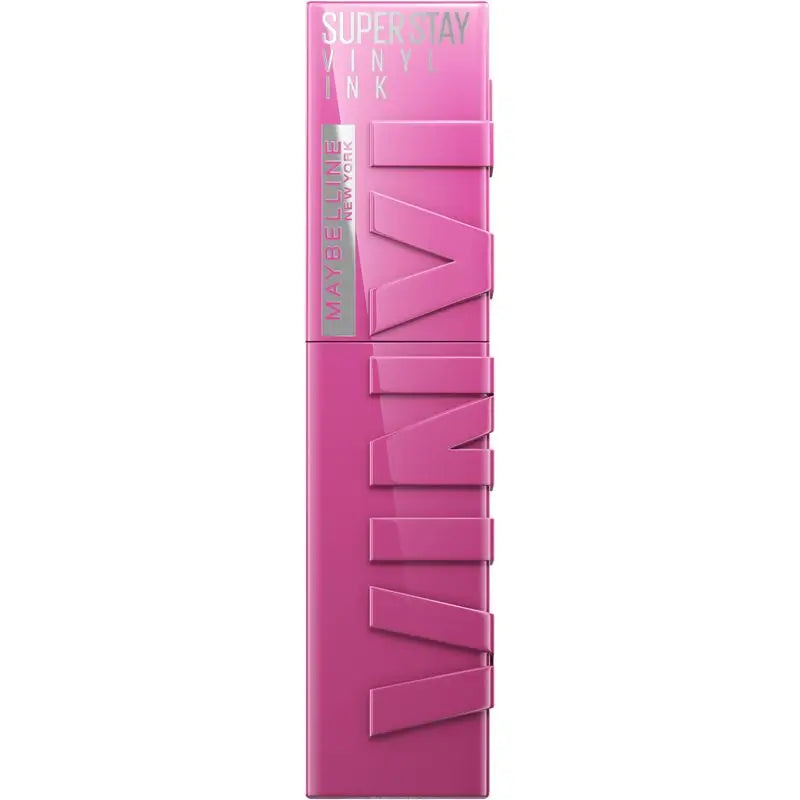 Maybelline New York Superstay Vinyl Ink Rouge à lèvres effet vinyle longue durée jusqu'à 16H, teinte 165 EDGY