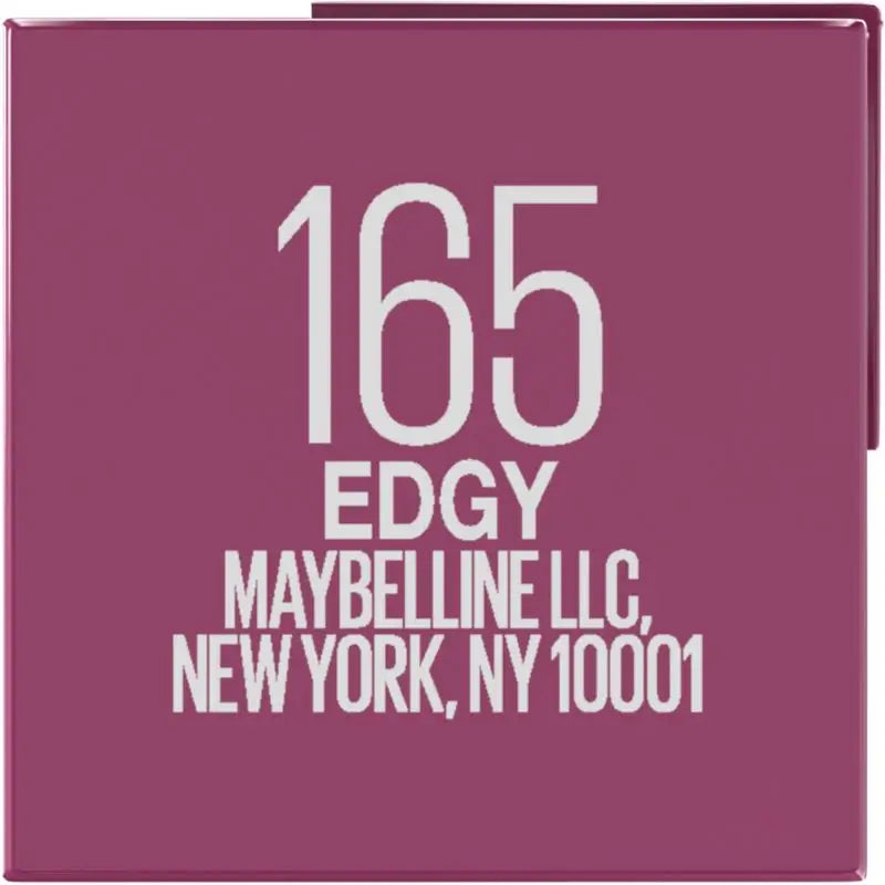 Maybelline New York Superstay Vinyl Ink Rouge à lèvres effet vinyle longue durée jusqu'à 16H, teinte 165 EDGY