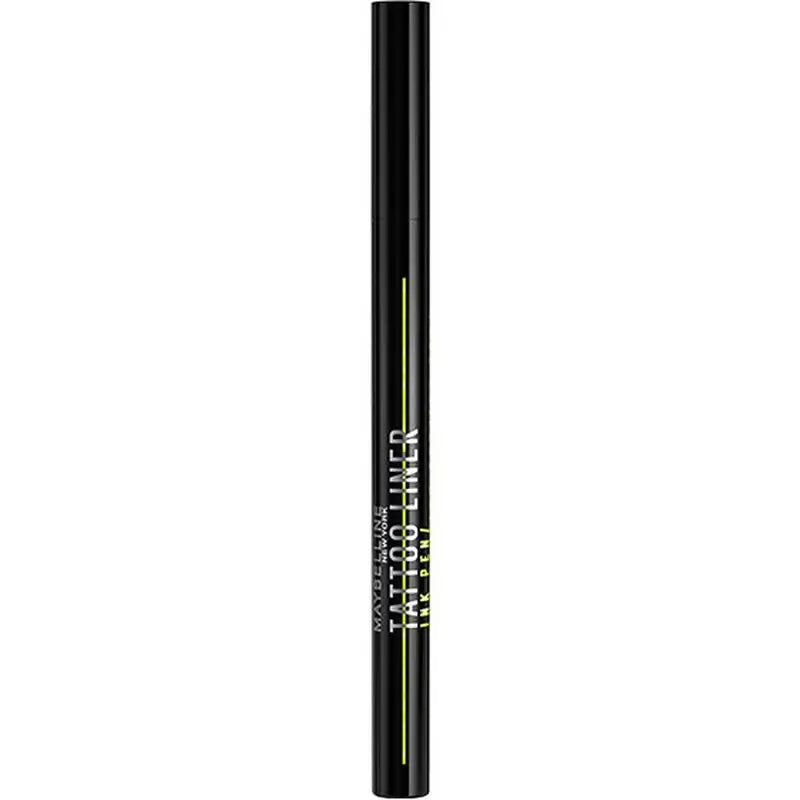 Maybelline New York Tattoo Liner Ink Pen, Eyeliner au format stylo, résistant à l'eau, formule tatouage jusqu'à 24 heures, noir