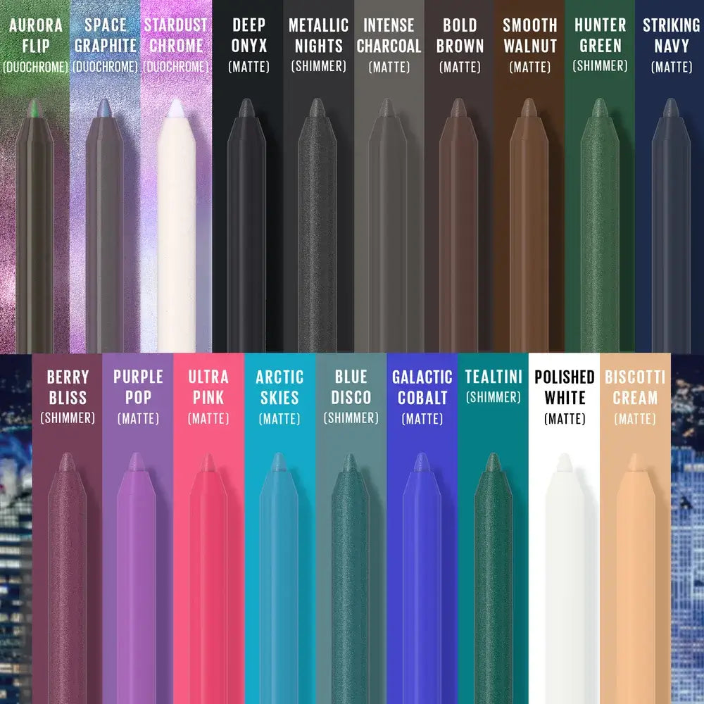 Maybelline Newyork M-Up Tattoo Gel Pencil 822 Space Graphite, 1 gr