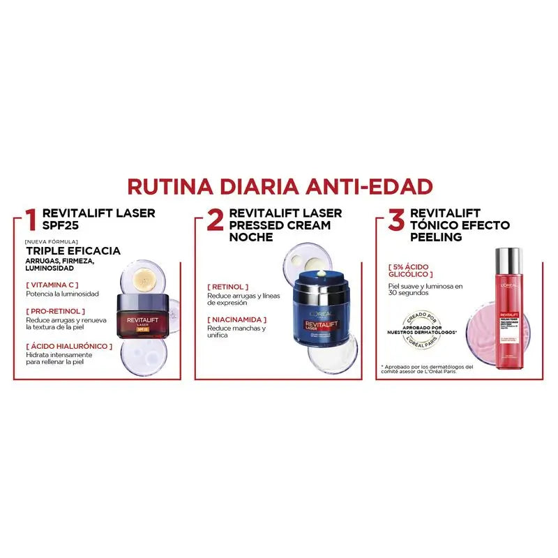 L'Oréal Paris Revitalift Laser Day Cream Spf25 50 ml