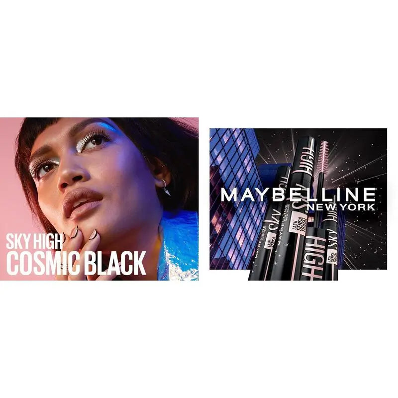 Maybelline New York Lash Sensational Sky High Cosmic : mascara ultra-noir, longueur et volume