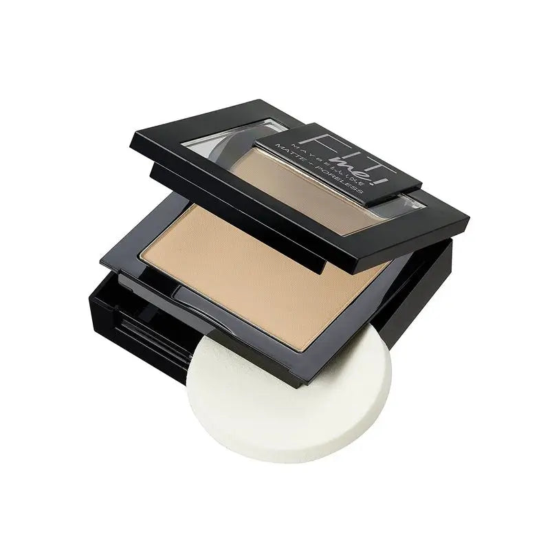 Maybelline New York Poudre matifiante Fit Me Matte & Refine Shade 120 Classic Ivory Light Skin. - 9Gr