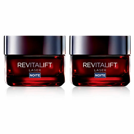 Maybelline Revitalift Laser Anti-Aging, Anti-Wrinkle & Multicorrection Night Cream, 50 Ml, 2-pack