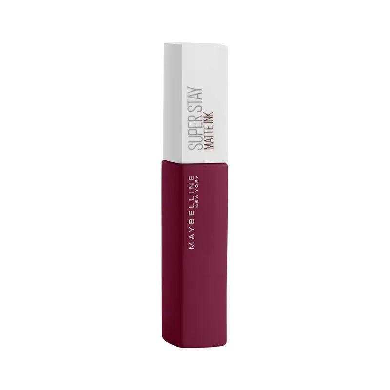 Maybelline New York Superstay Matte Ink Rouge à lèvres mat longue tenue Teinte 115 Fondateur Couleur Vin